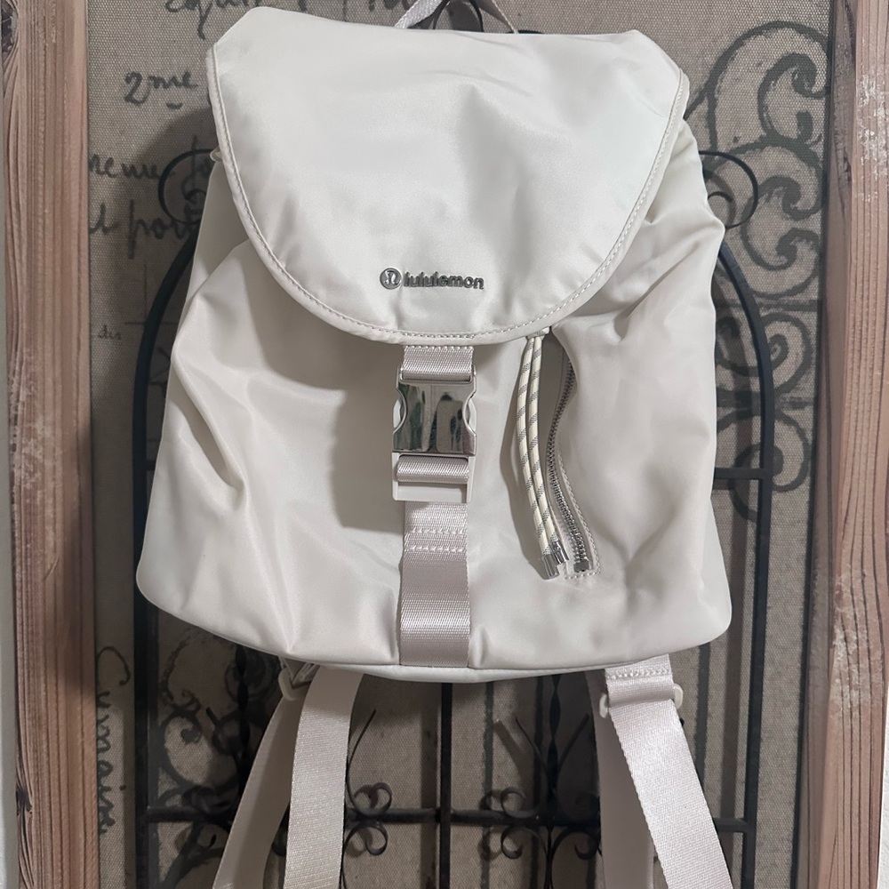 Lululemon White Backpack
